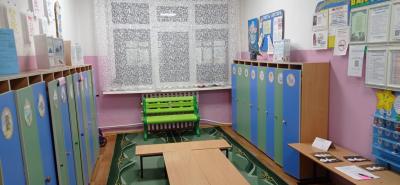 Раздевалка группы "Звездочки"