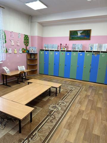 Раздевалка  группы "Почемучки"